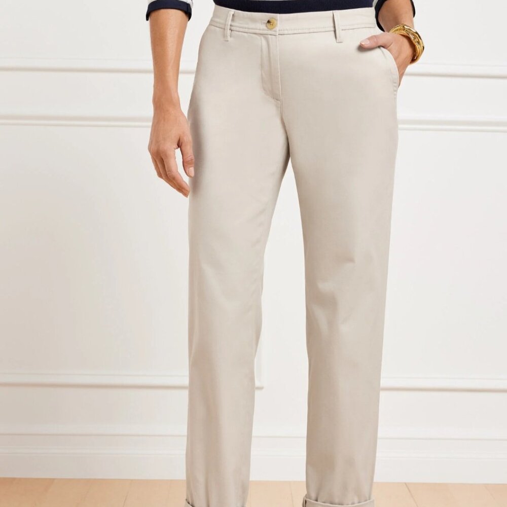 Talbots-Relaxed Chino Trousers